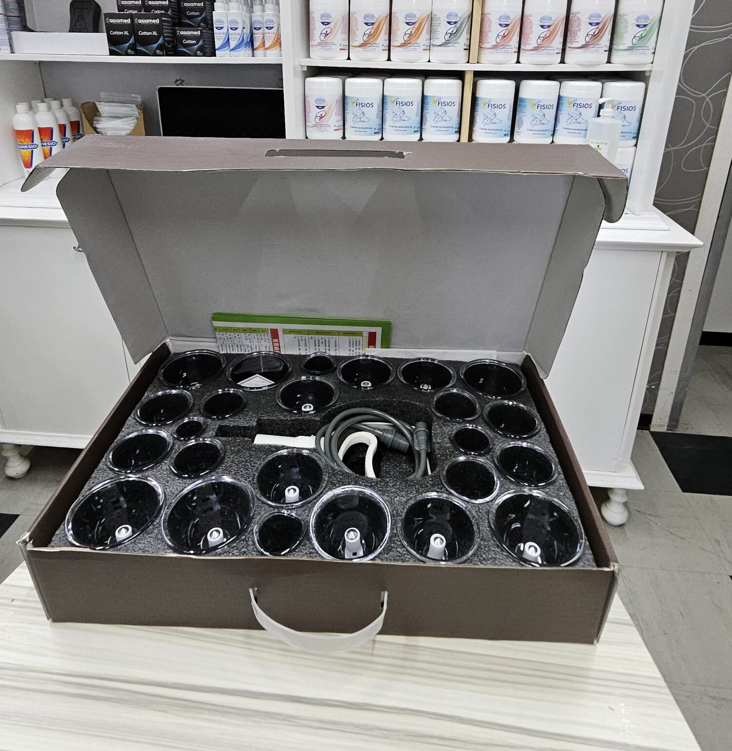 coppette rigide in pvc