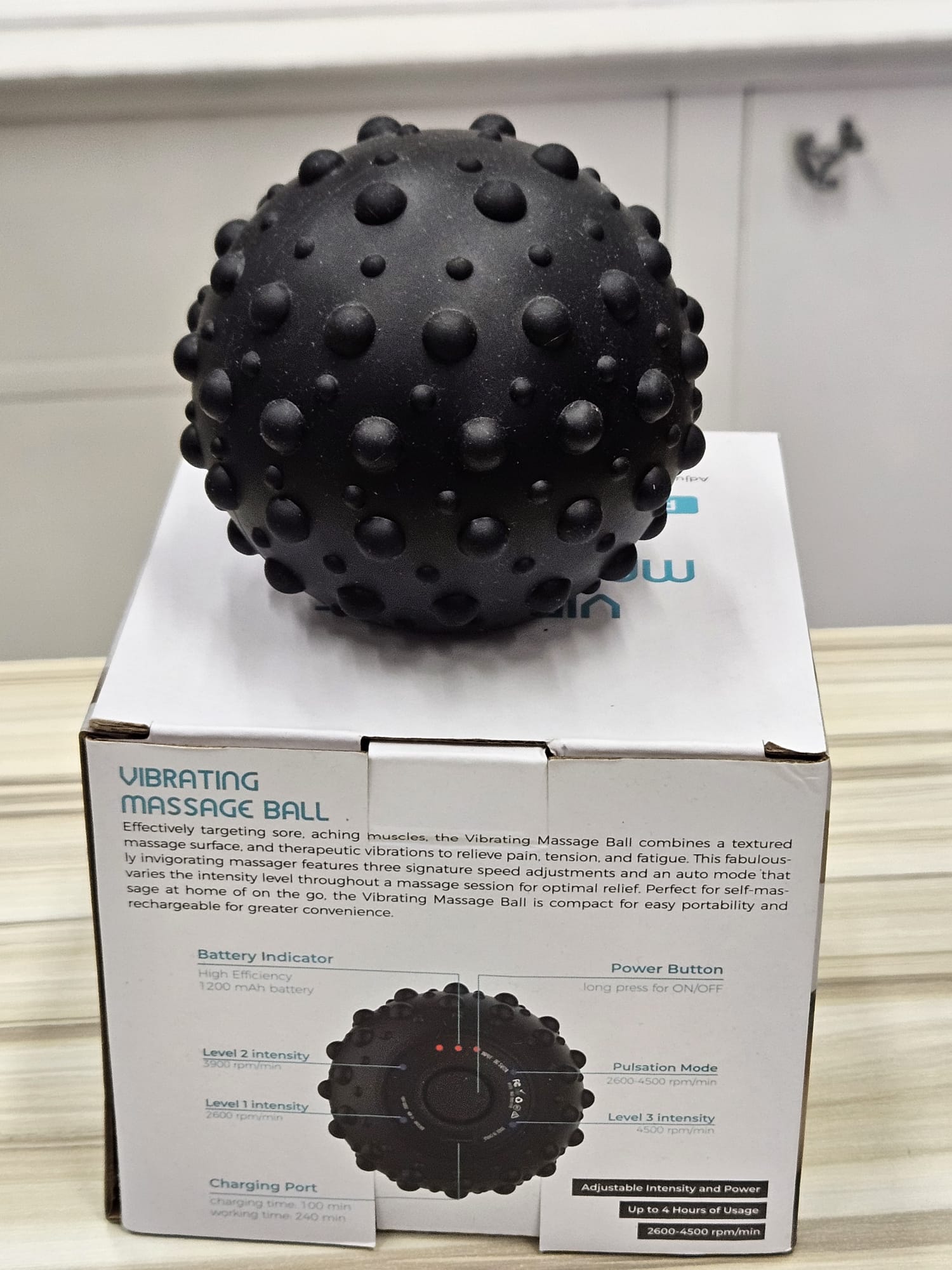 palla vibrante per massaggi